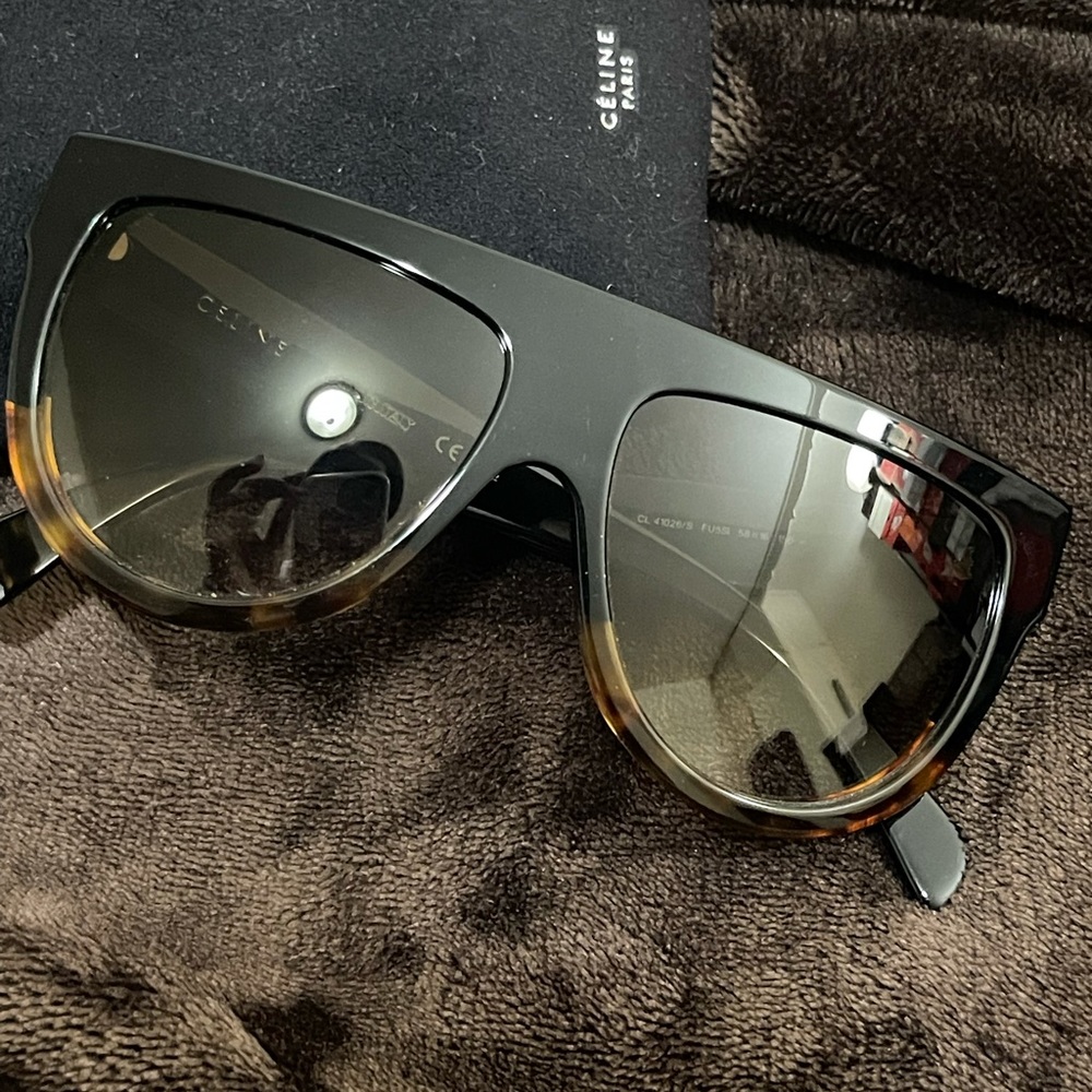 COPY - Celine 58mm universal fit flat top Sunglasses